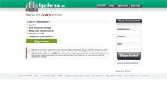 Desktop Screenshot of egetforum.se