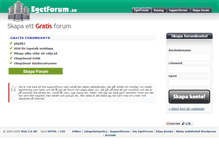 Tablet Screenshot of egetforum.se