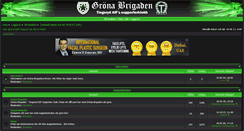 Desktop Screenshot of gronabrigaden.egetforum.se