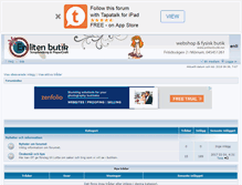 Tablet Screenshot of enlitenbutik.egetforum.se