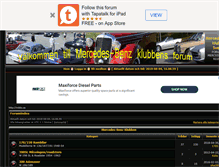 Tablet Screenshot of mercedes.egetforum.se